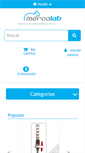 Mobile Screenshot of mercalab.com